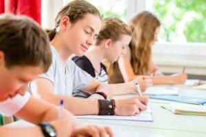 etudiant en classe